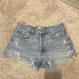 AGOLDE Women's Blue Denim Shorts size 27